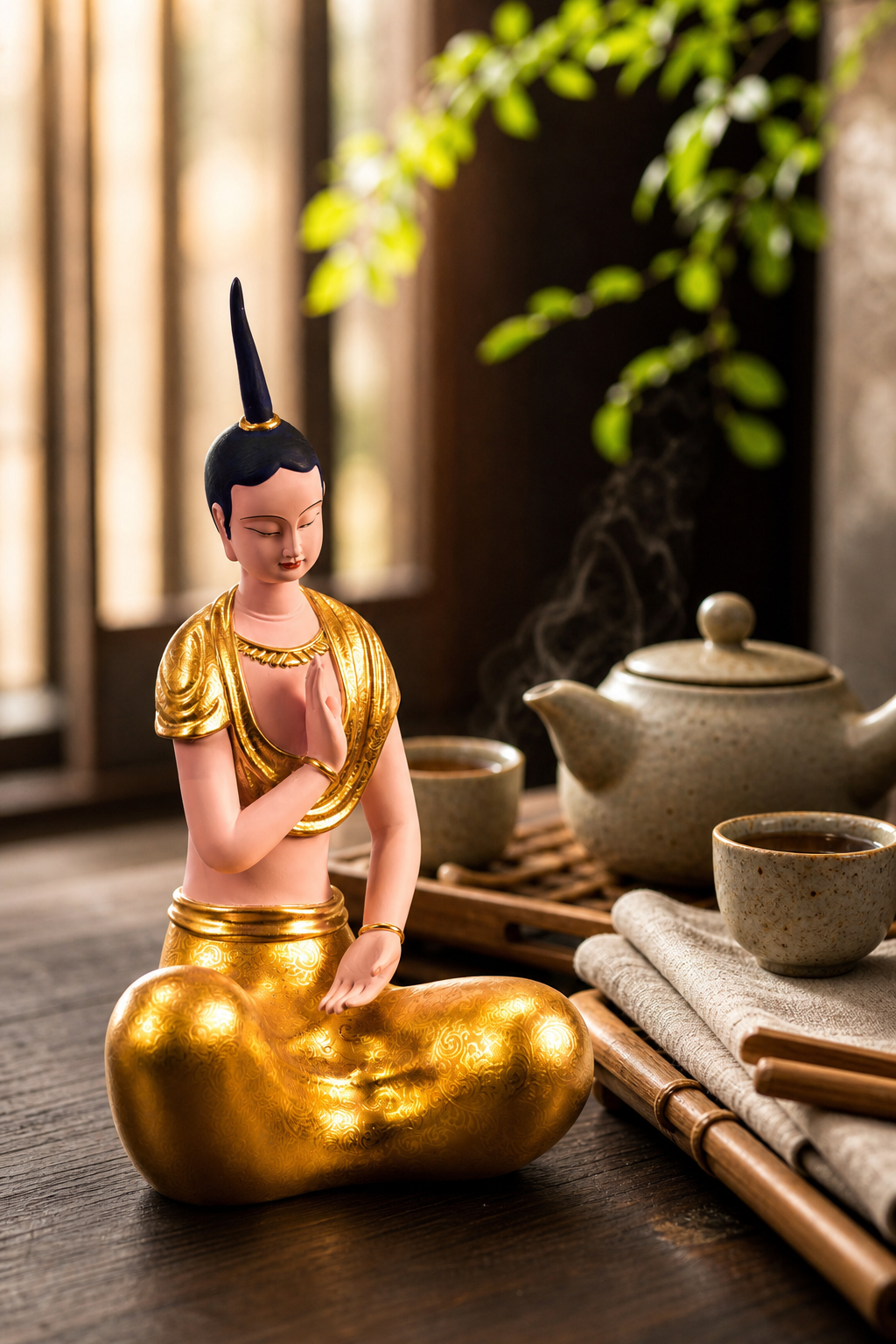 Tượng Đức Phật Văn Thù Diệu Cát Tường